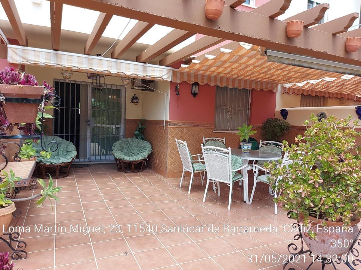 Bajo Con Terraza Piscina Y Jardin Daire Sanlúcar de Barrameda Dış mekan fotoğraf